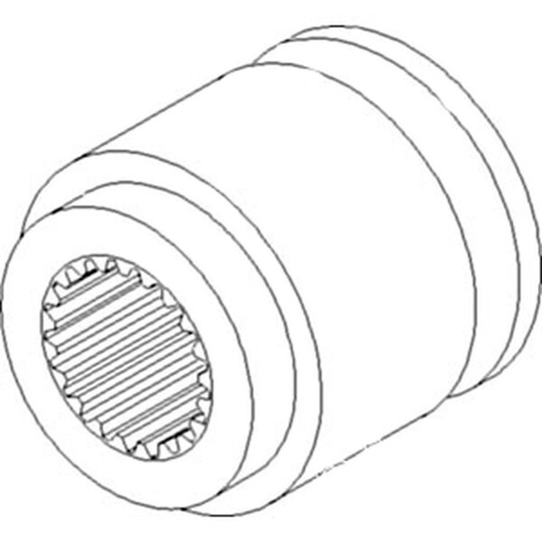 Aftermarket PTO Coupler Fits Massey Ferguson 230 50 20 50C 40 265 240 360 30 253 135 362 275 3599630M91 - main